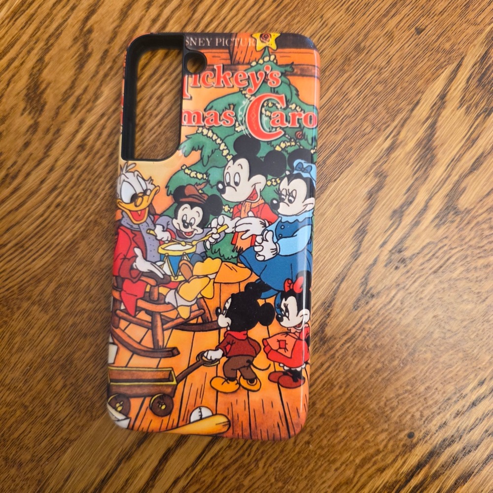 One‎ Of A Kind Mickeys Christmas Carol Samsung S22+ Phone Case  Nostalgia Disney